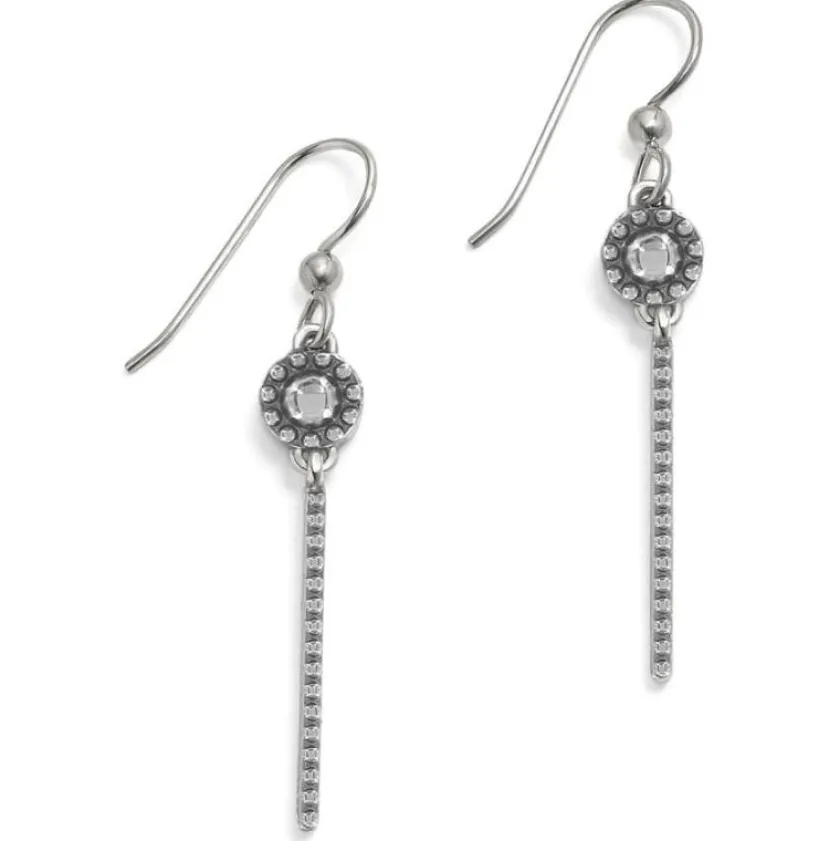 Brighton Illumina Slim French Wire Earrings Silver Online