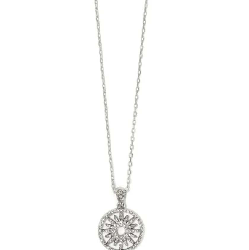 Brighton Illumina Sun Small Necklace Silver Best