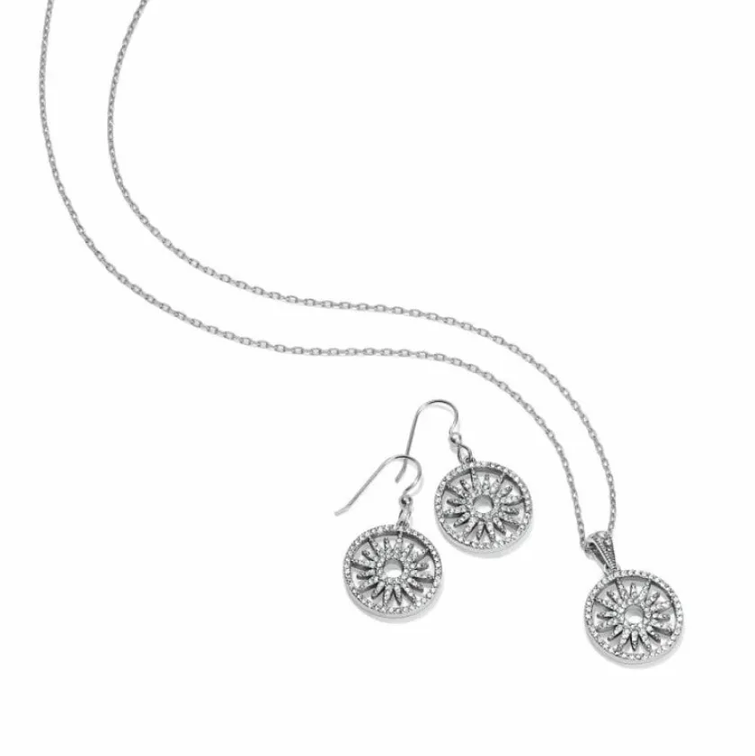 Brighton Illumina Sun Small Necklace Silver Best