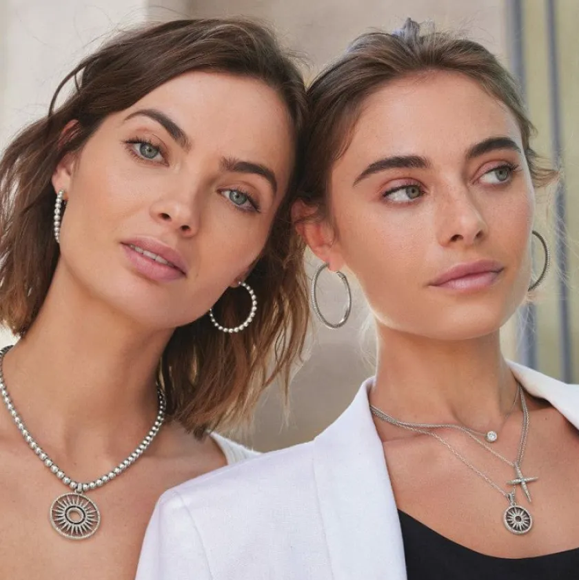 Brighton Illumina Sun Small Necklace Silver Best
