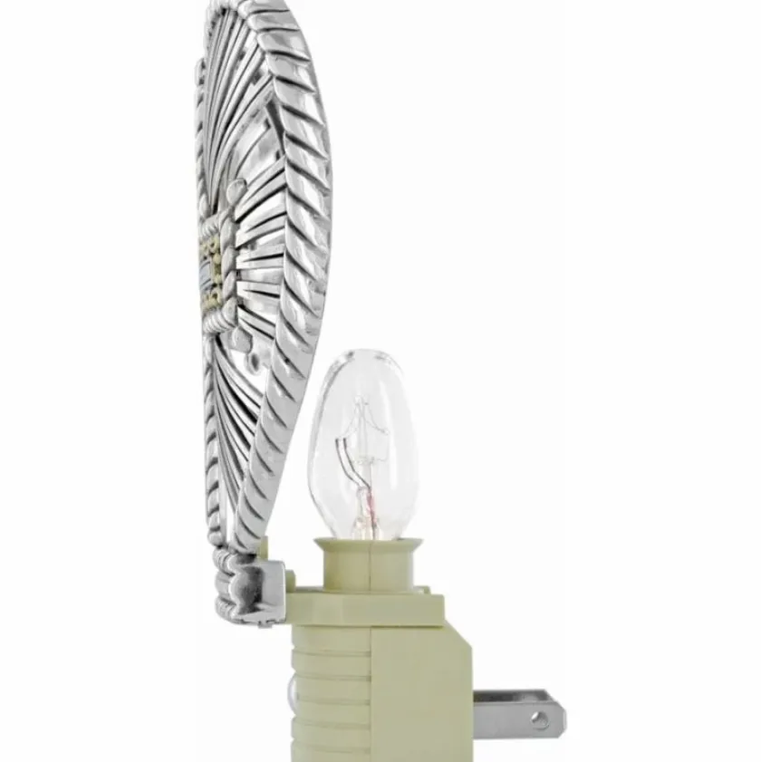 Brighton Illumination Cross Night Light Silver Hot