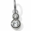Brighton Infinity Sparkle Charm Silver New