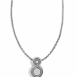 Brighton Infinity Sparkle Petite Necklace Silver Sale
