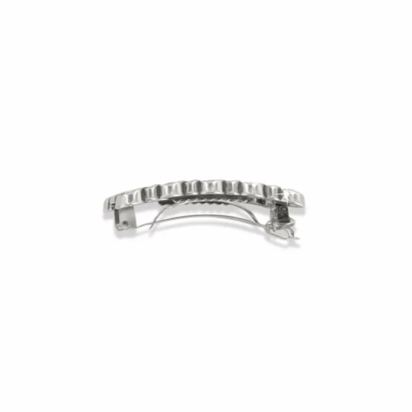 Brighton Infinity Sparkle Small Barrette Silver Fashion