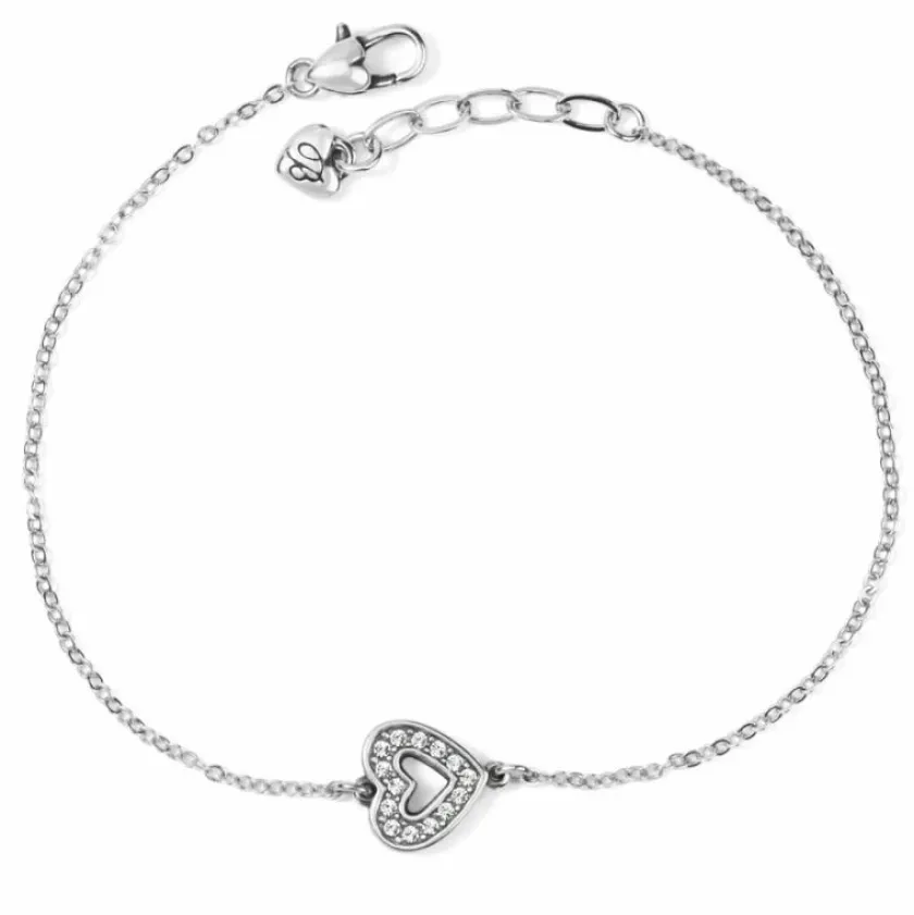 Brighton Inner Shine Love Anklet Silver Online