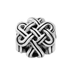 Brighton Interlok Bead Silver New