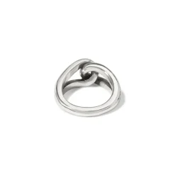 Brighton Interlok Bold Ring Silver Online