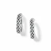 Brighton Interlok Braid Small Hoop Earrings Silver Online