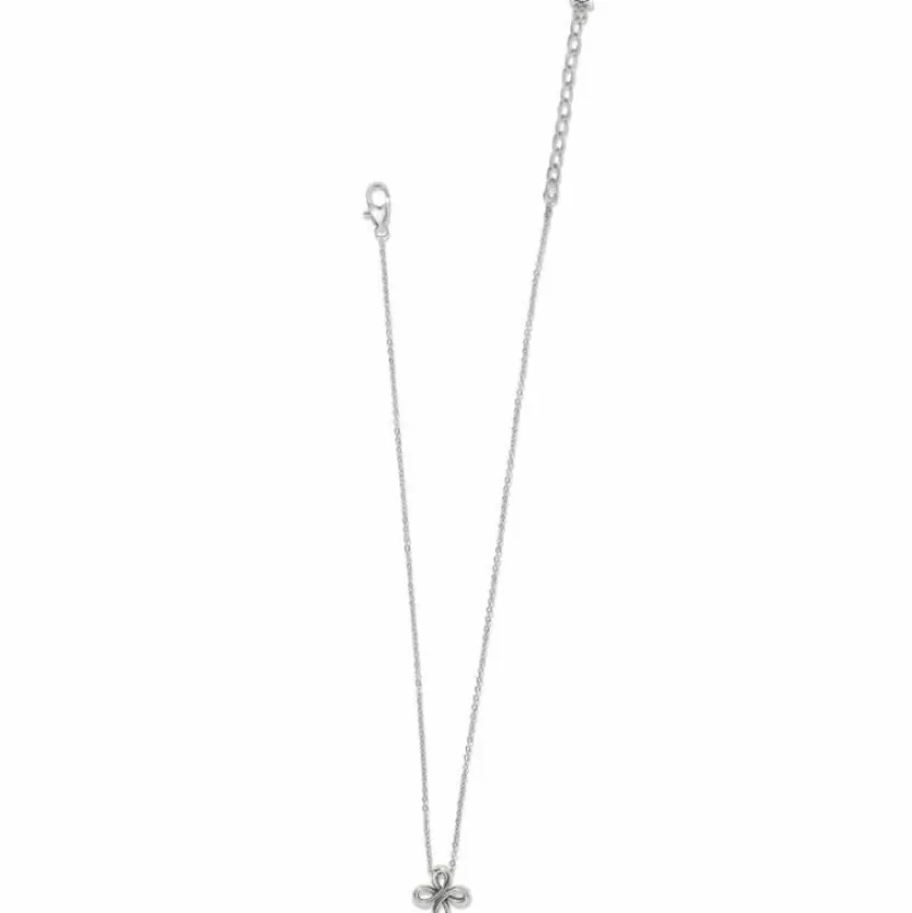 Brighton Interlok Curve Necklace Silver Hot