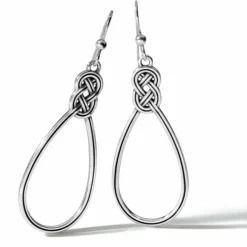 Brighton Interlok French Wire Earrings Silver Online