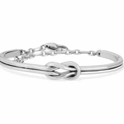 Brighton Interlok Harmony Bar Bracelet Silver Discount