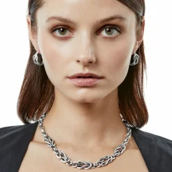 Brighton Interlok Harmony Link Necklace Silver Clearance