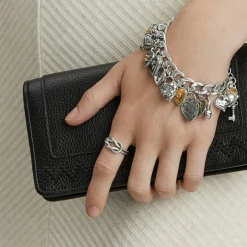 Brighton Interlok Harmony Ring Silver Hot