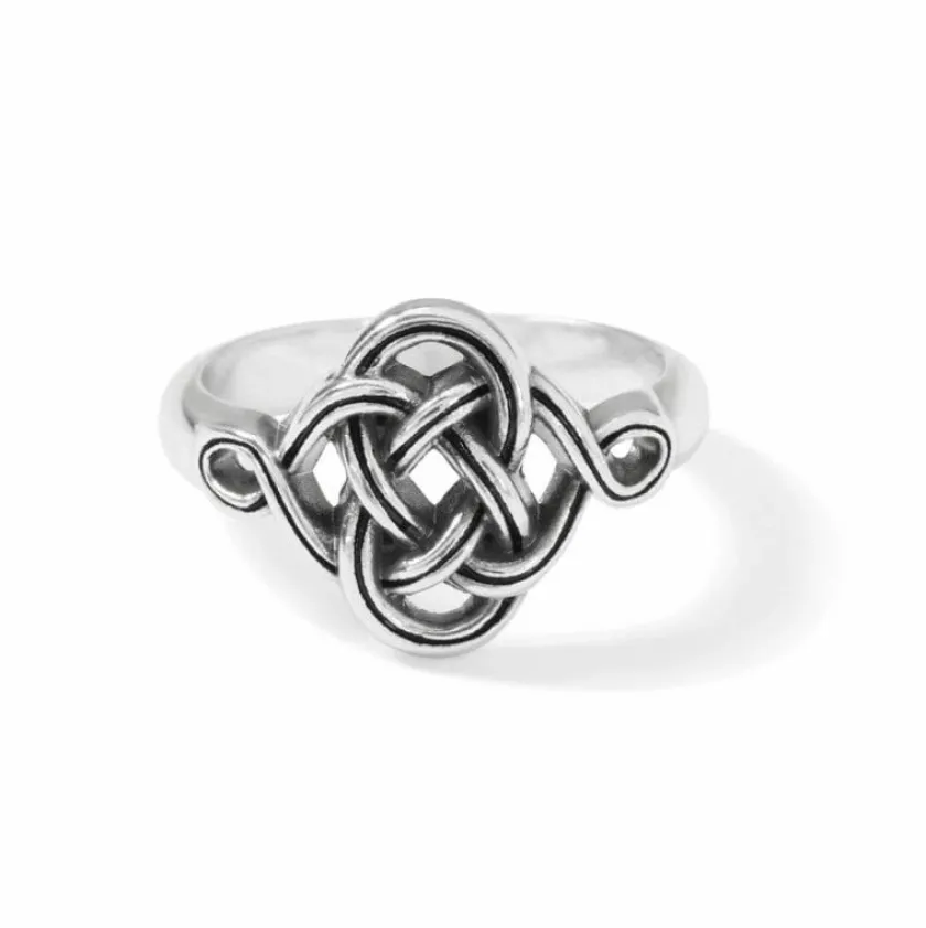 Brighton Interlok Knot Ring Silver Discount