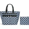 Brighton Interlok Lock It Super Tote Blue Best