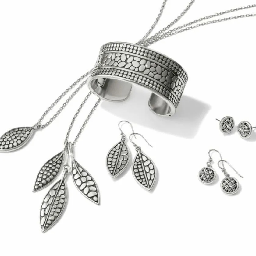 Brighton Interlok Loom French Wire Earrings Silver Online