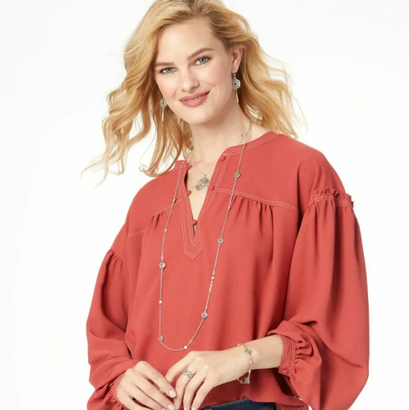 Brighton Interlok Petite Long Necklace Silver Best
