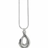 Brighton Interlok Twist Convertible Necklace Silver Outlet