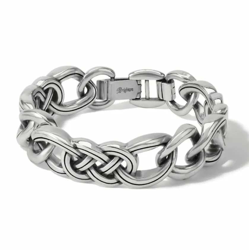 Brighton Interlok Unity Bracelet Silver New