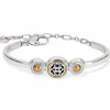 Brighton Intrigue Bar Bracelet Silver-Gold Outlet