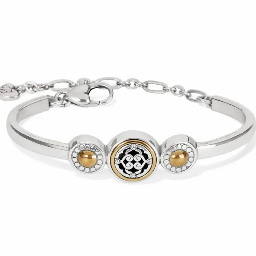 Brighton Intrigue Bar Bracelet Silver-Gold Outlet