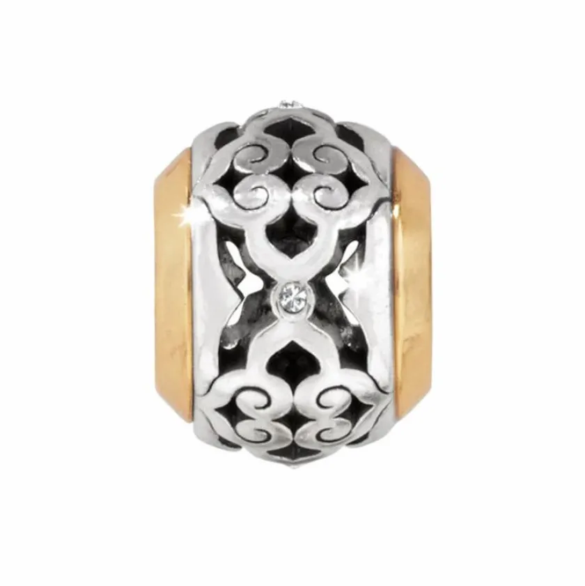 Brighton Intrigue Bead Silver-Gold Hot