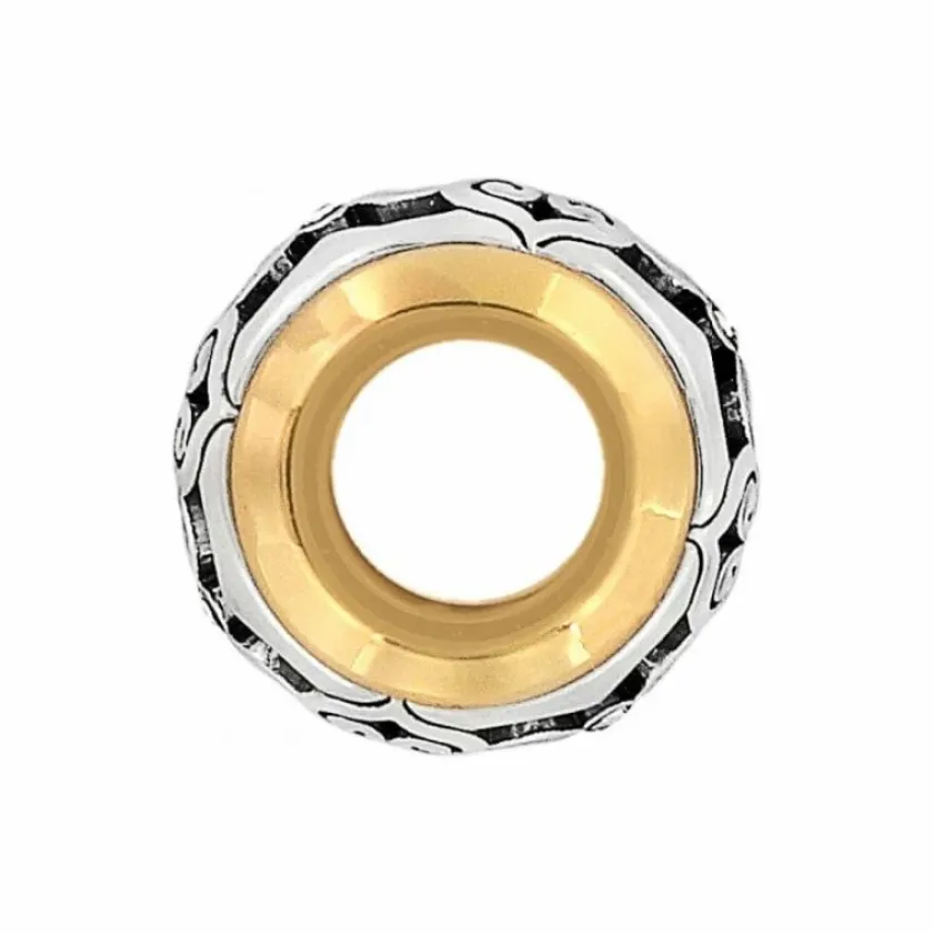 Brighton Intrigue Bead Silver-Gold Hot