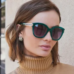 Brighton Intrigue Sunglasses Emerald Online