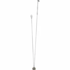 Brighton Intrigue Mini Necklace Silver-Gold New