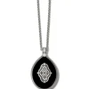 Brighton Intrigue Soiree Reversible Necklace Gold-Black New
