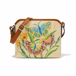 Brighton Janis Straw Cross Body Luggage-Natural Outlet