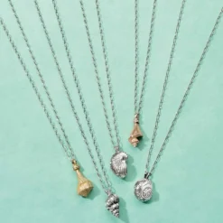 Brighton Japanese Wonder Shell Necklace RoseGold New