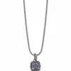 Brighton Java Amethyst Necklace Silver-Amethyst New