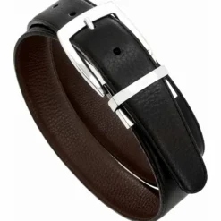 Brighton Jefferson Reversible Belt Black-Espresso New