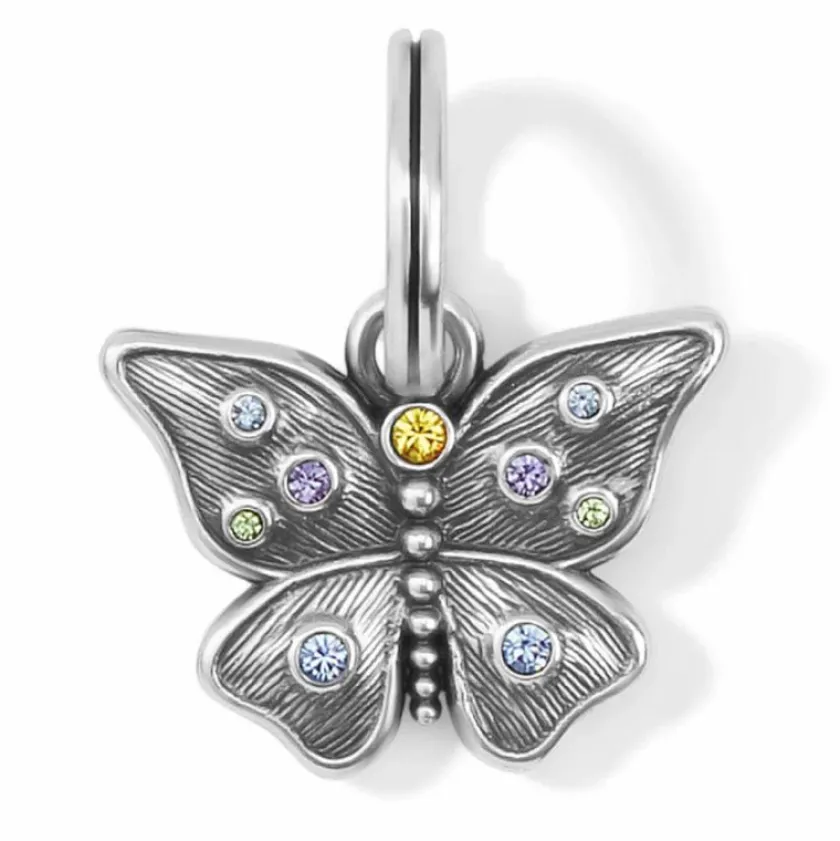 Brighton Julia Butterfly Charm Silver Best