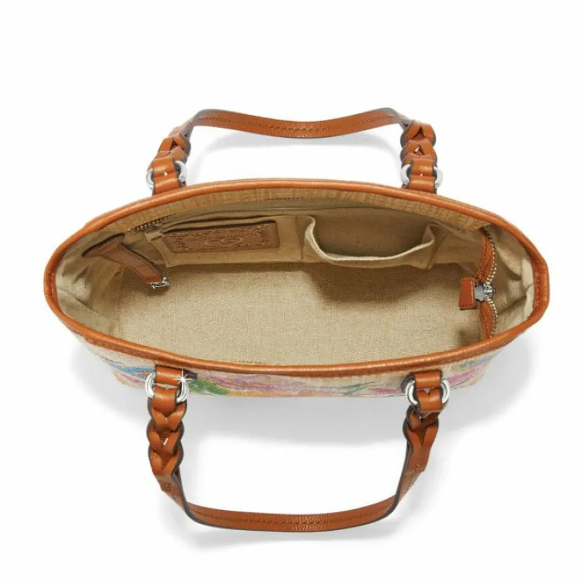 Brighton Juliana Straw Tote Luggage-Natural New