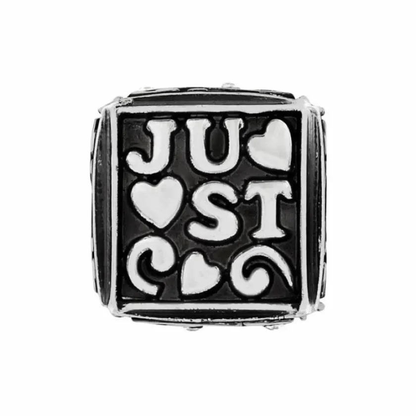 Brighton Just Married Cube Bead Silver Sale