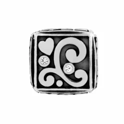 Brighton Just Married Cube Bead Silver Sale