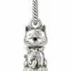 Brighton Kitty Charm Silver Best