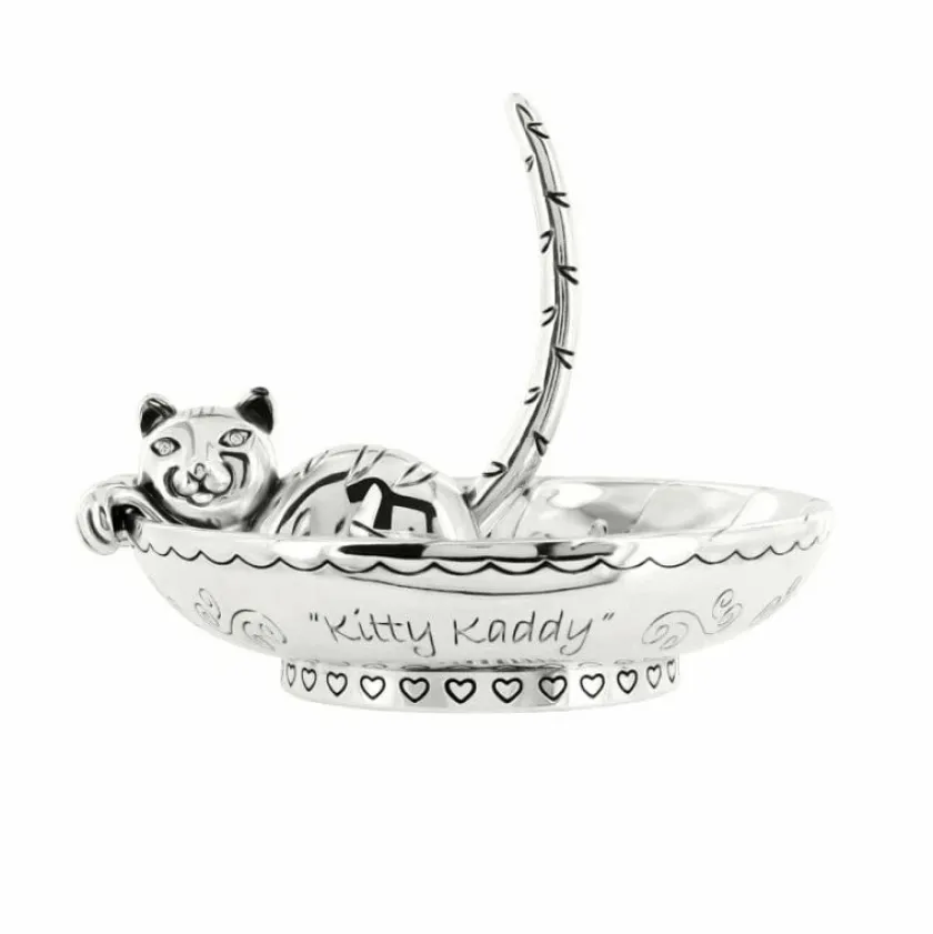 Brighton Kitty Kaddy Tray Silver Hot