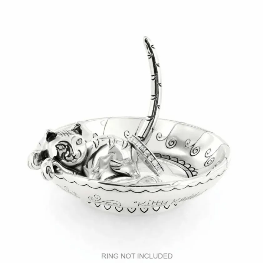 Brighton Kitty Kaddy Tray Silver Hot