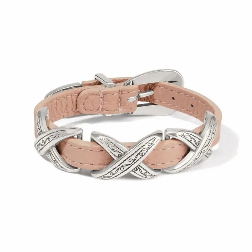 Brighton Kriss Kross Etched Bandit Bracelet Discount