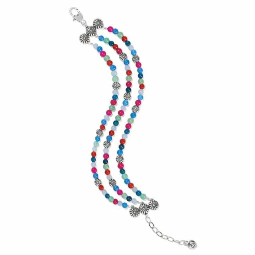 Brighton Kyoto In Bloom Bracelet Silver-Multi Sale