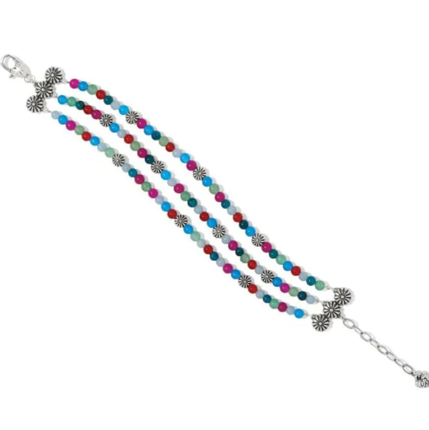 Brighton Kyoto In Bloom Bracelet Silver-Multi Sale