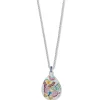 Brighton Kyoto In Bloom Butterfly Necklace Silver-Multi Clearance
