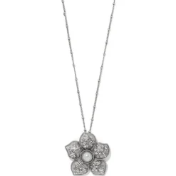 Brighton Kyoto In Bloom Pearl Short Necklace Silver-Pearl Online