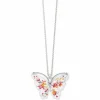 Brighton Kyoto In Bloom Sakura Butterfly Necklace Silver-Pink Sale
