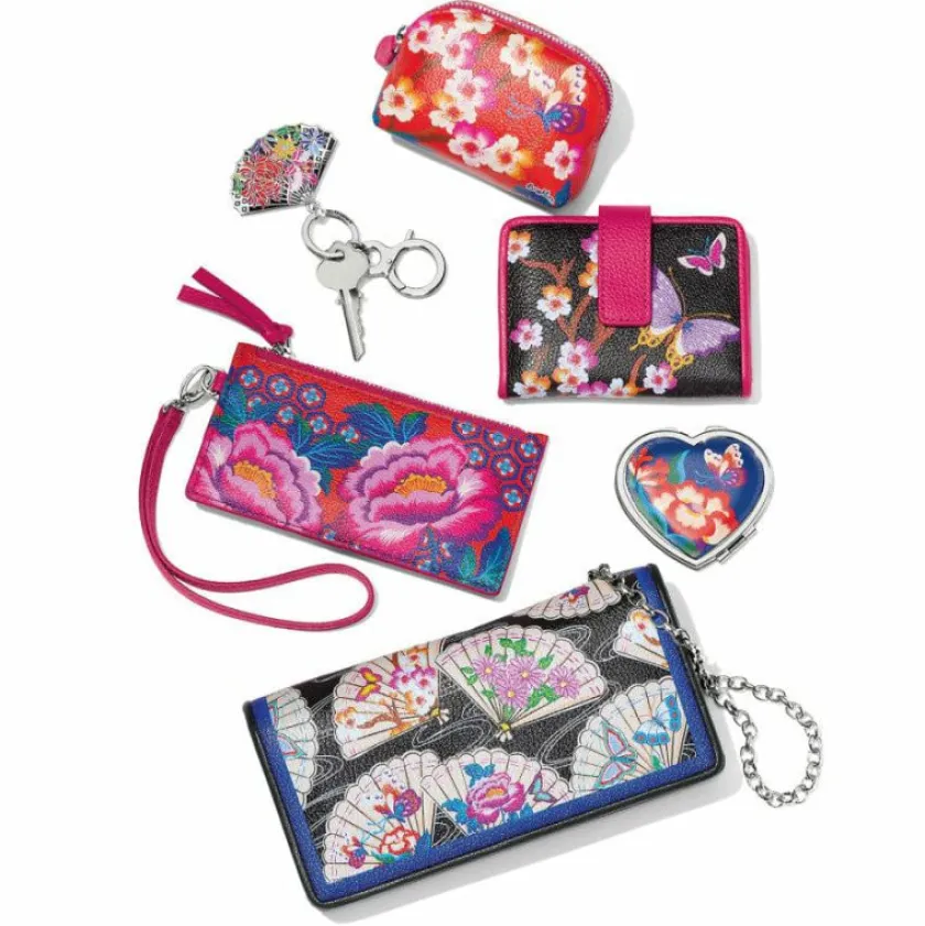 Brighton Kyoto In Bloom Small Wallet Multi Clearance