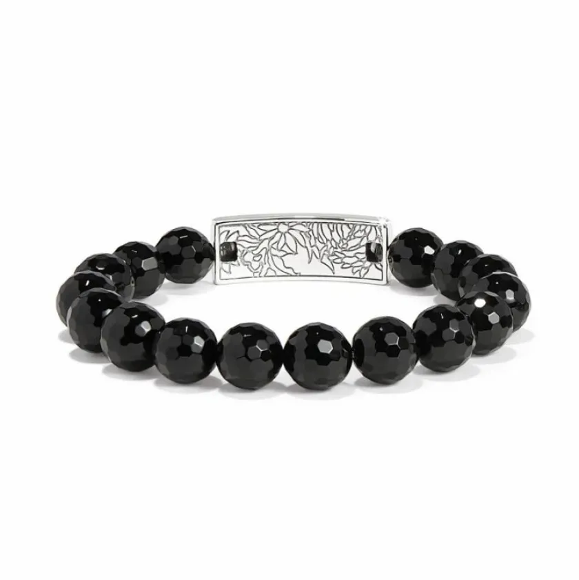 Brighton Kyoto In Bloom Stretch Bracelet Black-Multi Clearance