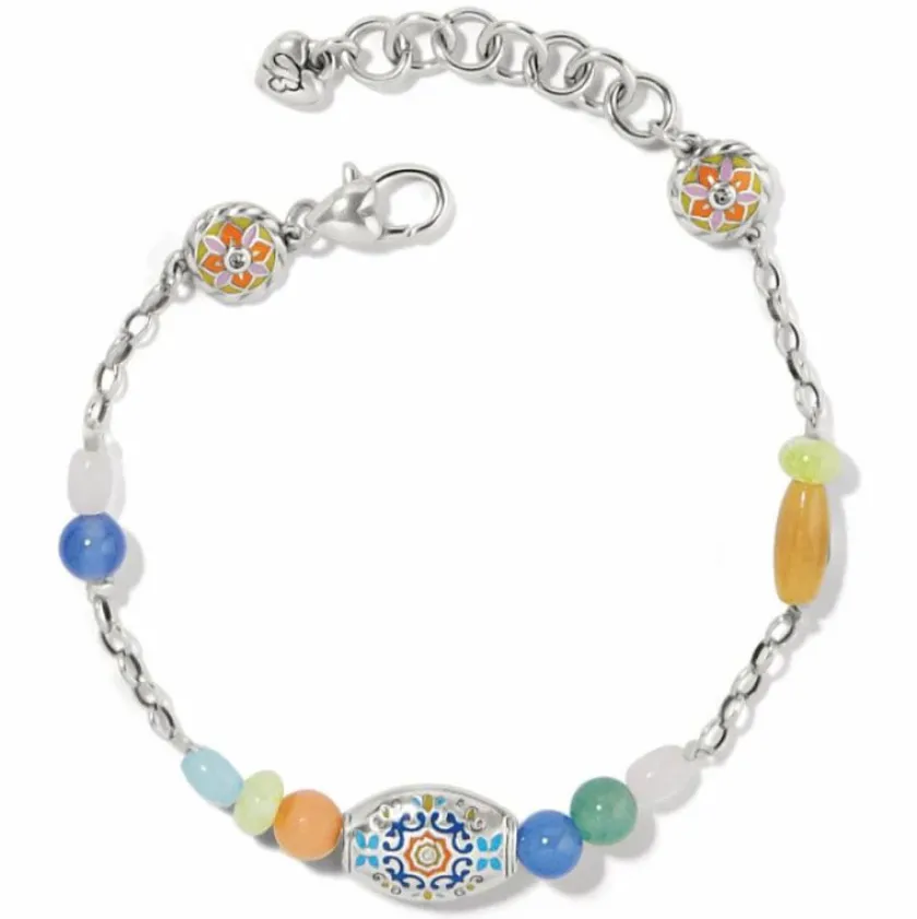 Brighton La Farfalla Bracelet Silver-Multi New